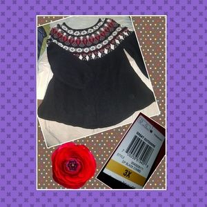 Style & Company A-line Sweater Size 3X